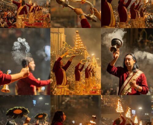 wedding ganga aarti event