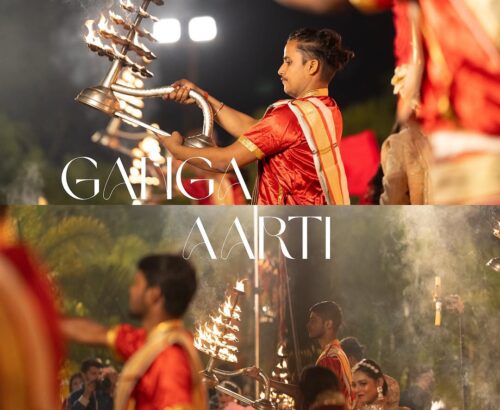 Wedding Ganga aarti